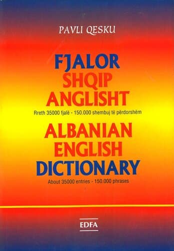Fjalor Shqip Anglisht Shqip