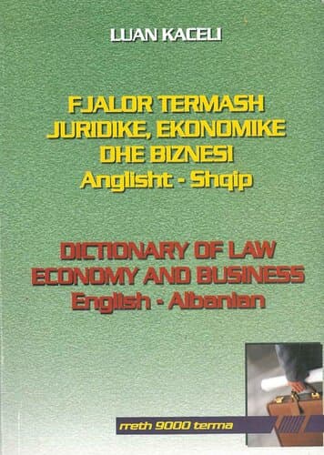Fjalor Termash Biznesi Finance Dhe Juridiksioni Ekonomik