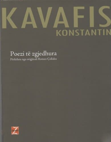 Poezi Te Zgjedhura Konstantin Kavafis