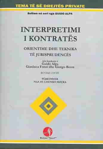 Interpretimi I Kontrates Orientime Dhe Teknika Te Jurisprudences