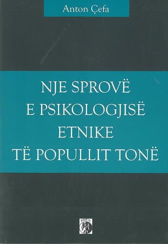 Nje Sprove E Psikologjise Etnike Te Popullit Tone
