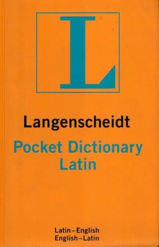 Latin Langenscheidt's Pocket Dictionary