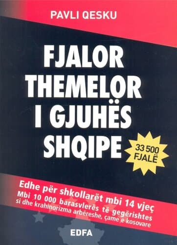 Fjalor Themelor I Gjuhes Shqipe