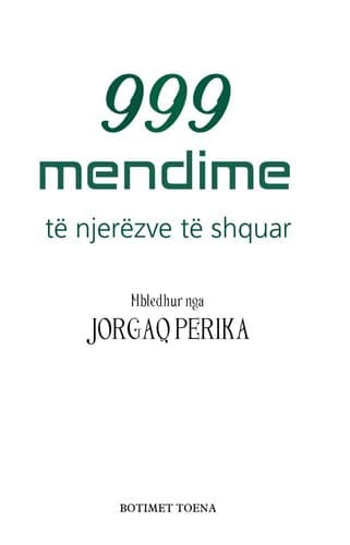 999 Mendime Te Njerezve Te Shquar