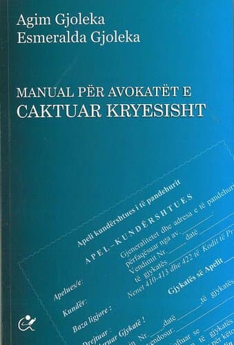 Manual Per Avokatet E Caktuar Kryesisht