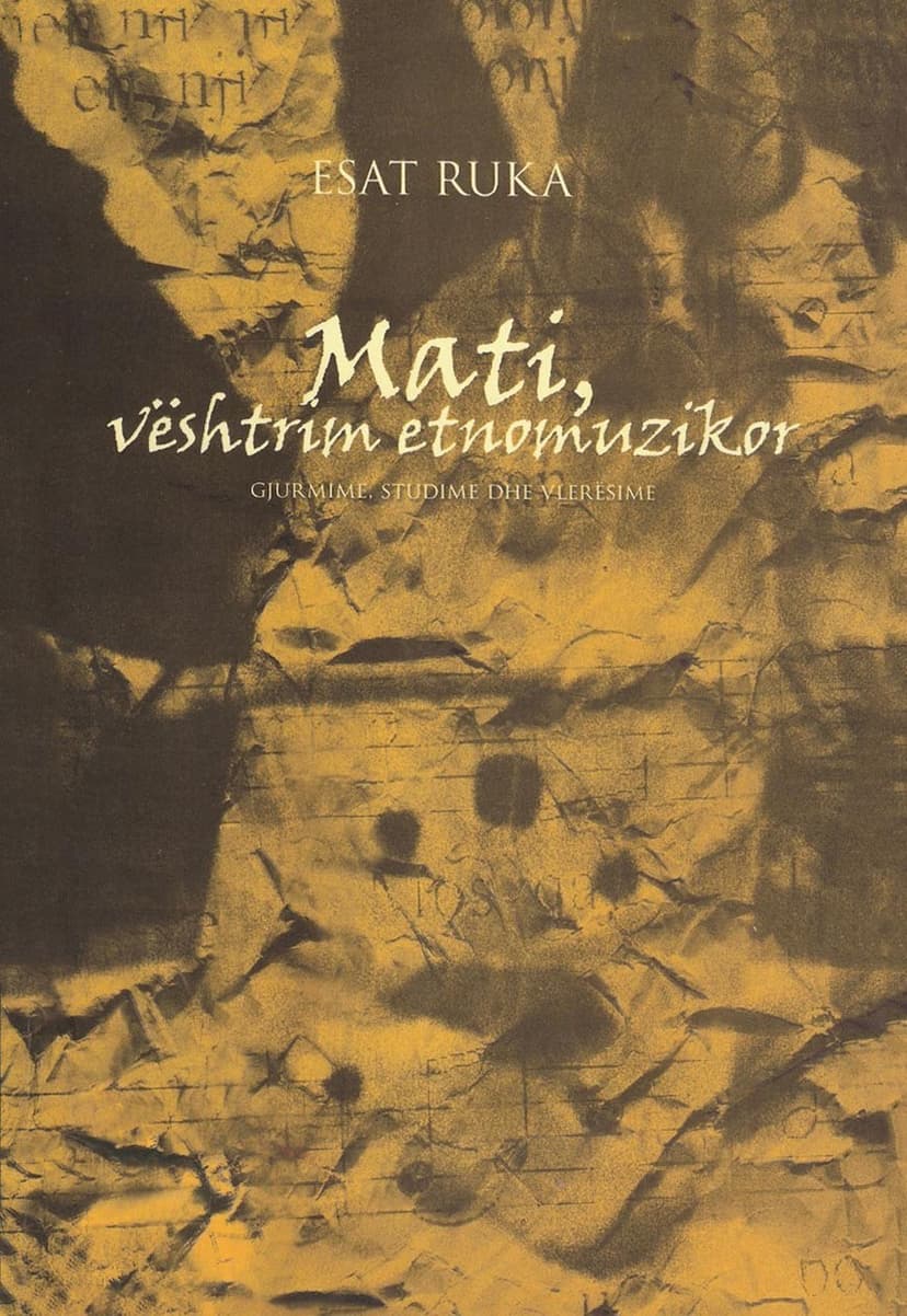 Mati, veshtrim etnomuzikor (gjurmime, studime dhe velresime)