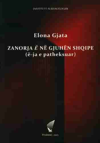 Zanorja Ë Ne Gjuhen Shqipe