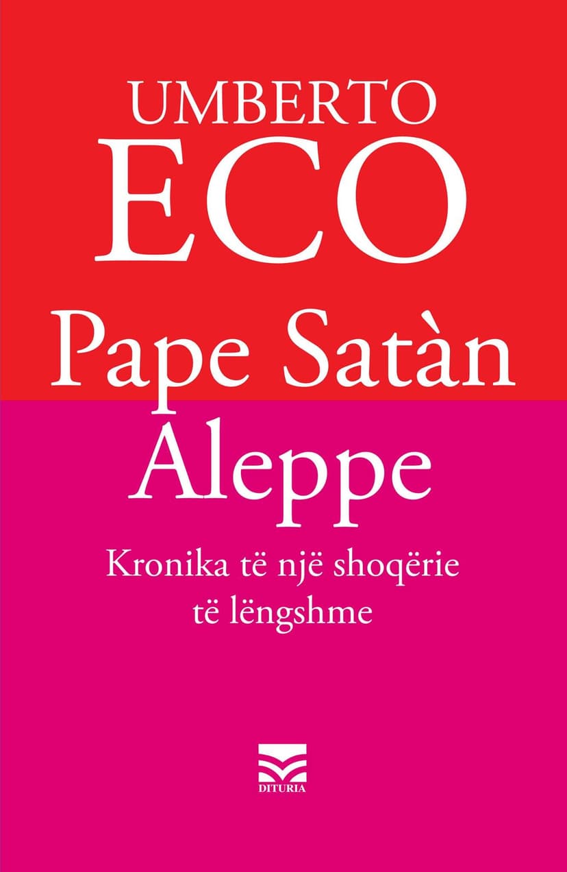 Pape Satan Aleppe – kronika te nje shoqerie te lengshme