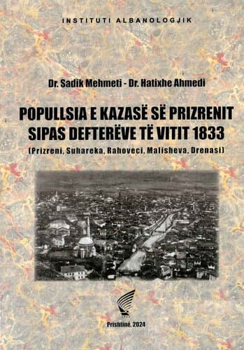 POPULLSIA E KAZASE SE PRIZRENIT SIPAS DEFTEREVE TE VITIT 1833